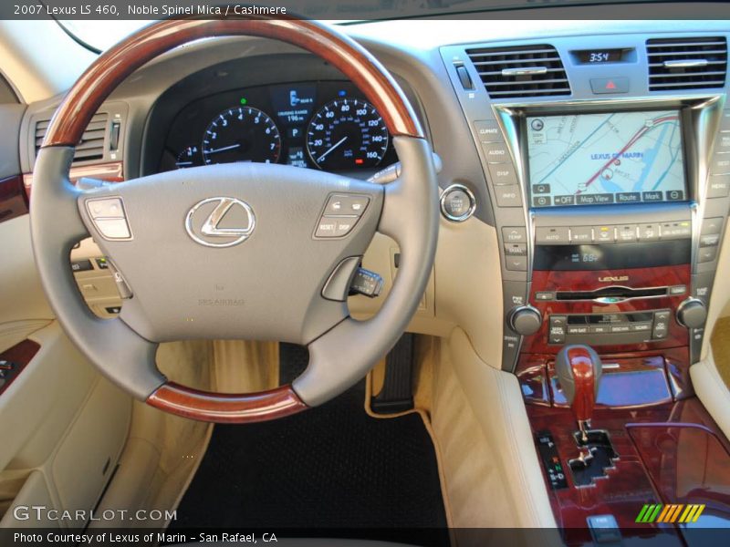 Noble Spinel Mica / Cashmere 2007 Lexus LS 460