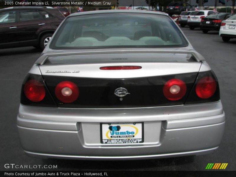 Silverstone Metallic / Medium Gray 2005 Chevrolet Impala LS