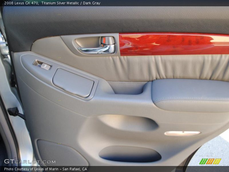 Titanium Silver Metallic / Dark Gray 2008 Lexus GX 470