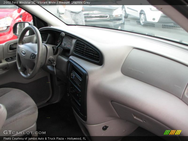 Vibrant White / Medium Graphite Grey 2002 Ford Windstar SE