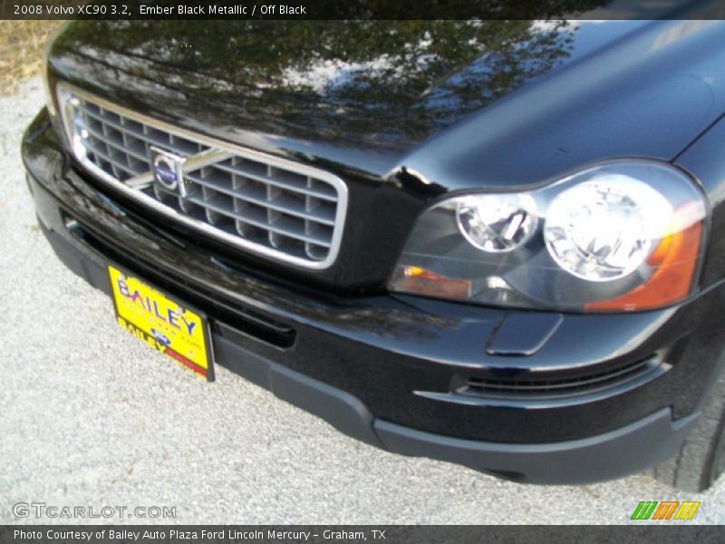 Ember Black Metallic / Off Black 2008 Volvo XC90 3.2