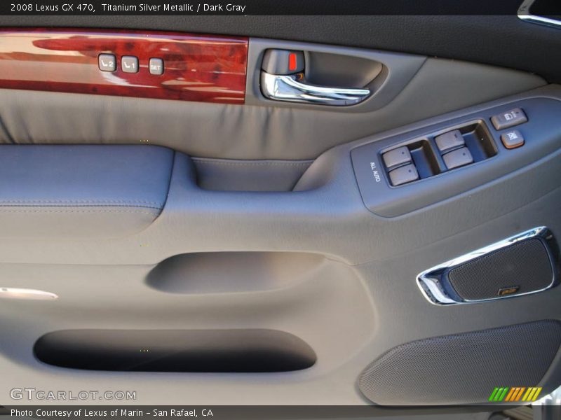 Titanium Silver Metallic / Dark Gray 2008 Lexus GX 470
