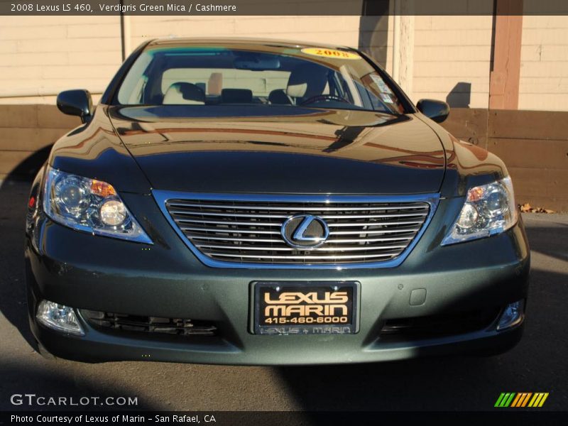 Verdigris Green Mica / Cashmere 2008 Lexus LS 460