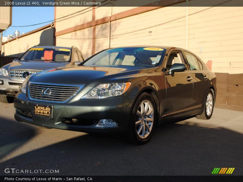 Verdigris Green Mica / Cashmere 2008 Lexus LS 460