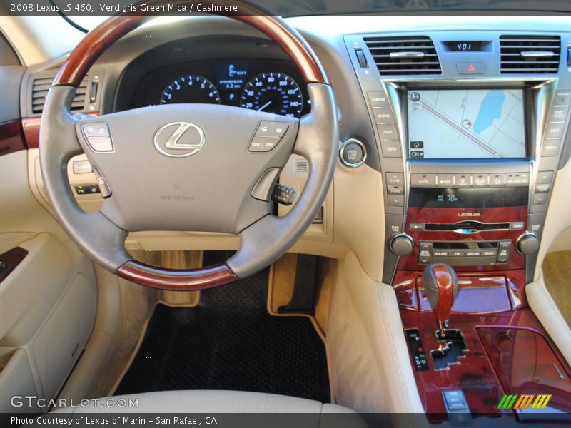 Verdigris Green Mica / Cashmere 2008 Lexus LS 460