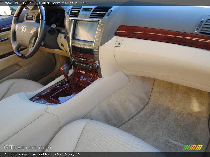Verdigris Green Mica / Cashmere 2008 Lexus LS 460