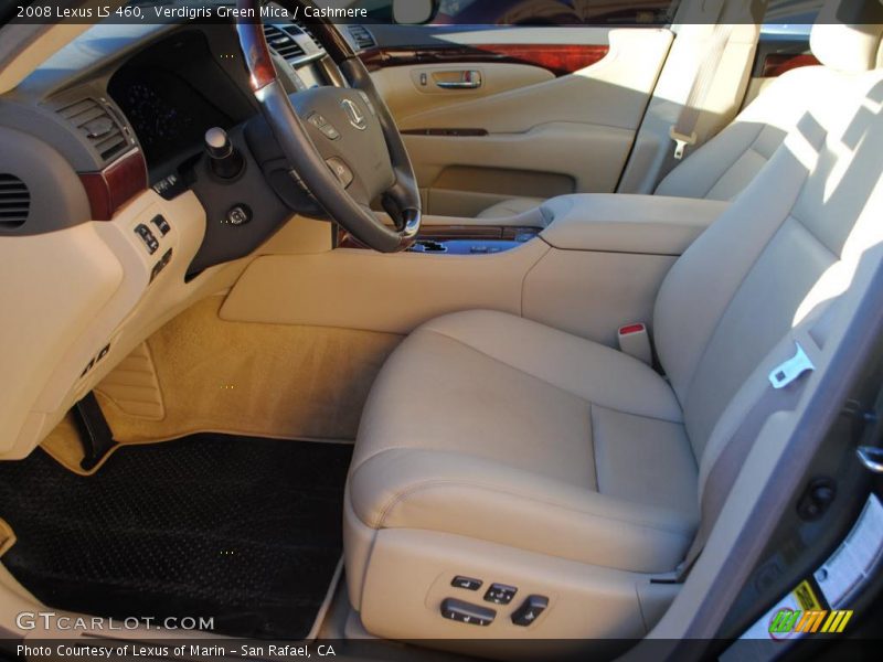 Verdigris Green Mica / Cashmere 2008 Lexus LS 460