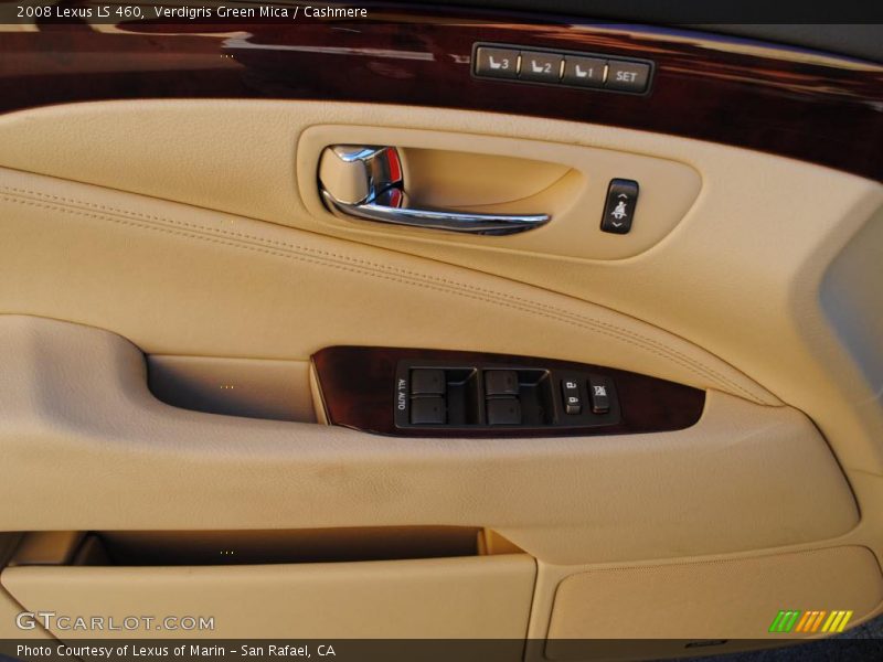Verdigris Green Mica / Cashmere 2008 Lexus LS 460
