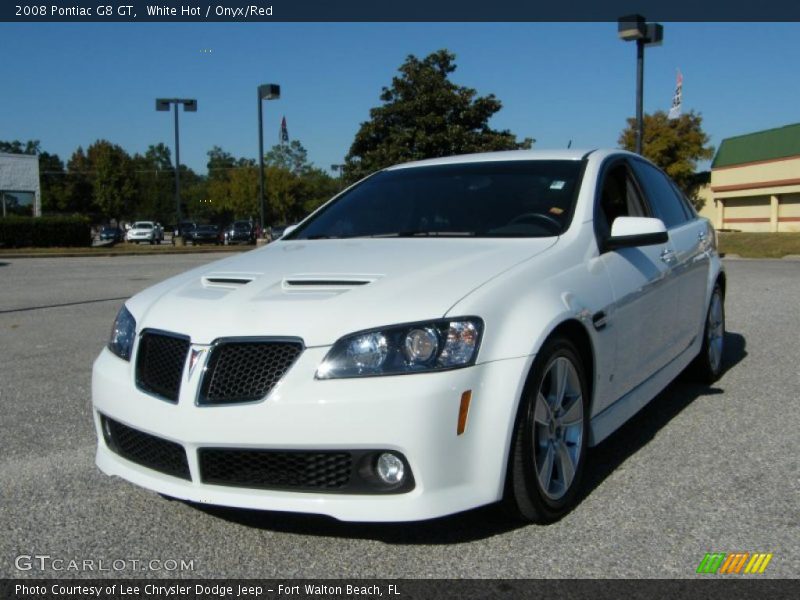  2008 G8 GT White Hot