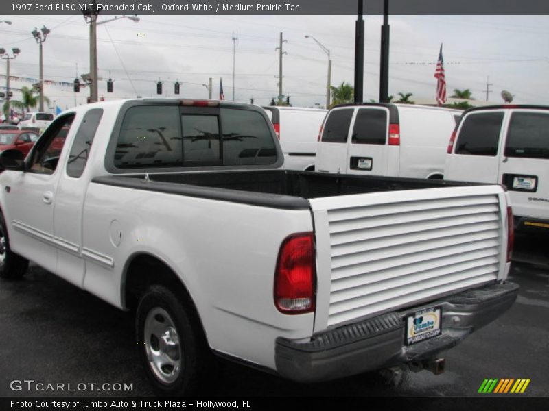 Oxford White / Medium Prairie Tan 1997 Ford F150 XLT Extended Cab