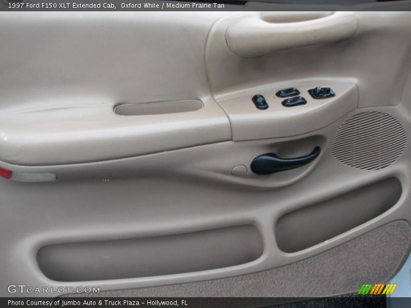 Oxford White / Medium Prairie Tan 1997 Ford F150 XLT Extended Cab