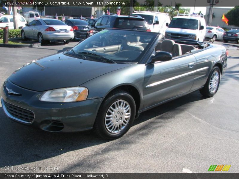 Front 3/4 View of 2002 Sebring LX Convertible