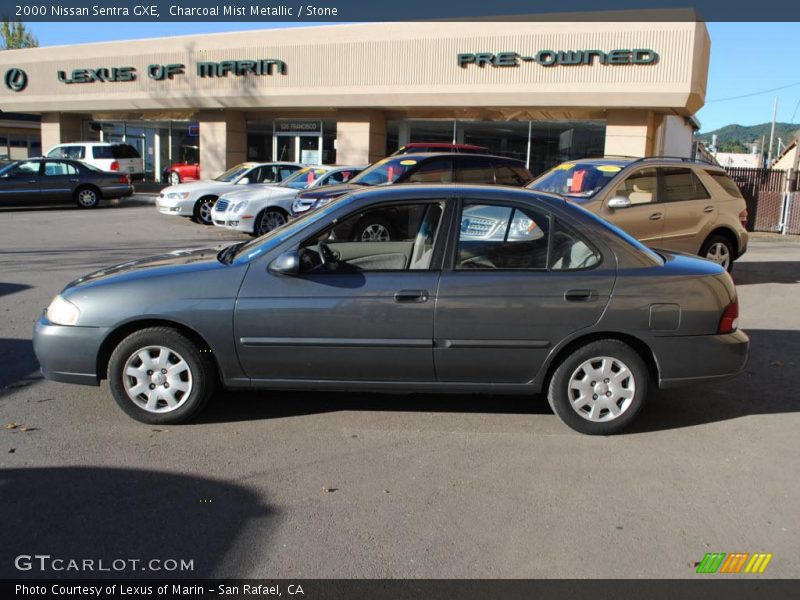 Charcoal Mist Metallic / Stone 2000 Nissan Sentra GXE