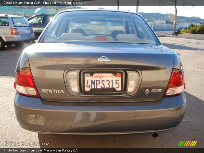 Charcoal Mist Metallic / Stone 2000 Nissan Sentra GXE