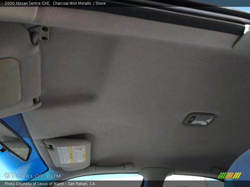 Charcoal Mist Metallic / Stone 2000 Nissan Sentra GXE
