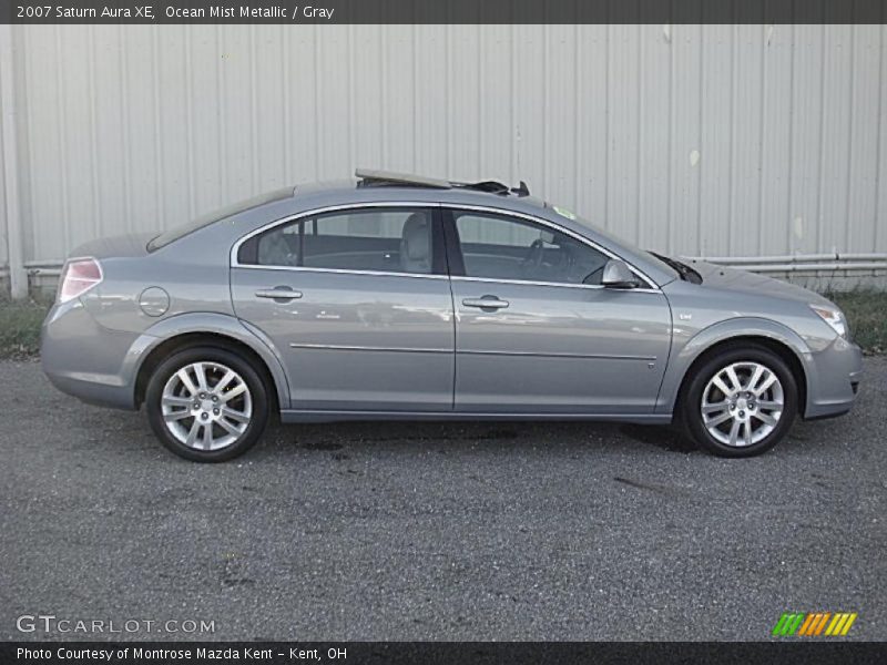 Ocean Mist Metallic / Gray 2007 Saturn Aura XE