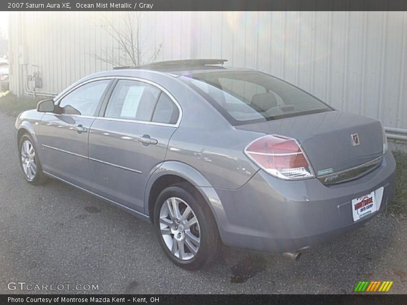 Ocean Mist Metallic / Gray 2007 Saturn Aura XE