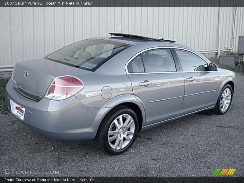 Ocean Mist Metallic / Gray 2007 Saturn Aura XE