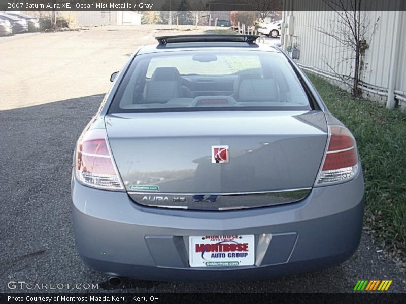 Ocean Mist Metallic / Gray 2007 Saturn Aura XE