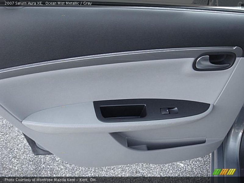 Ocean Mist Metallic / Gray 2007 Saturn Aura XE