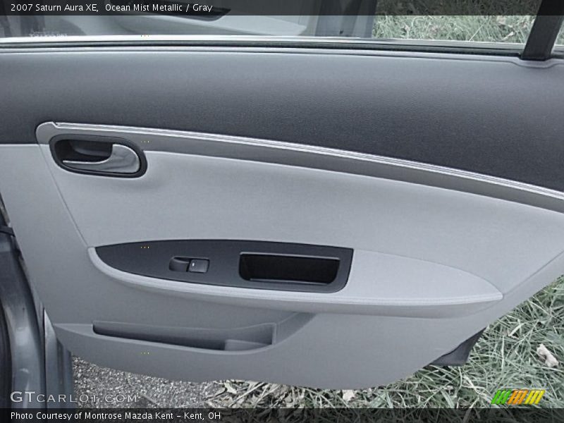 Ocean Mist Metallic / Gray 2007 Saturn Aura XE