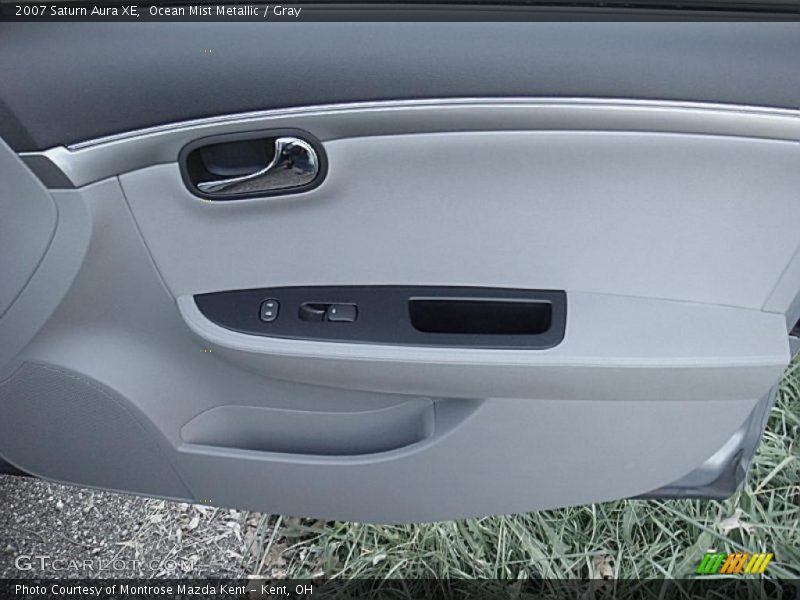 Ocean Mist Metallic / Gray 2007 Saturn Aura XE
