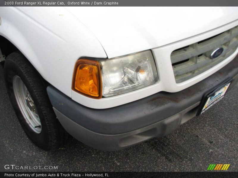 Oxford White / Dark Graphite 2003 Ford Ranger XL Regular Cab