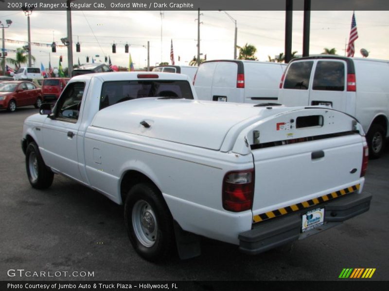 Oxford White / Dark Graphite 2003 Ford Ranger XL Regular Cab