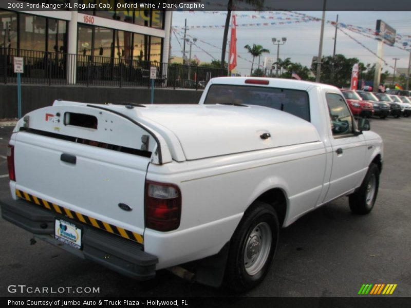 Oxford White / Dark Graphite 2003 Ford Ranger XL Regular Cab