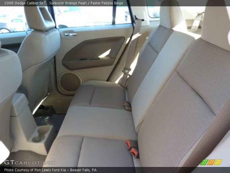 Sunburst Orange Pearl / Pastel Pebble Beige 2008 Dodge Caliber SXT