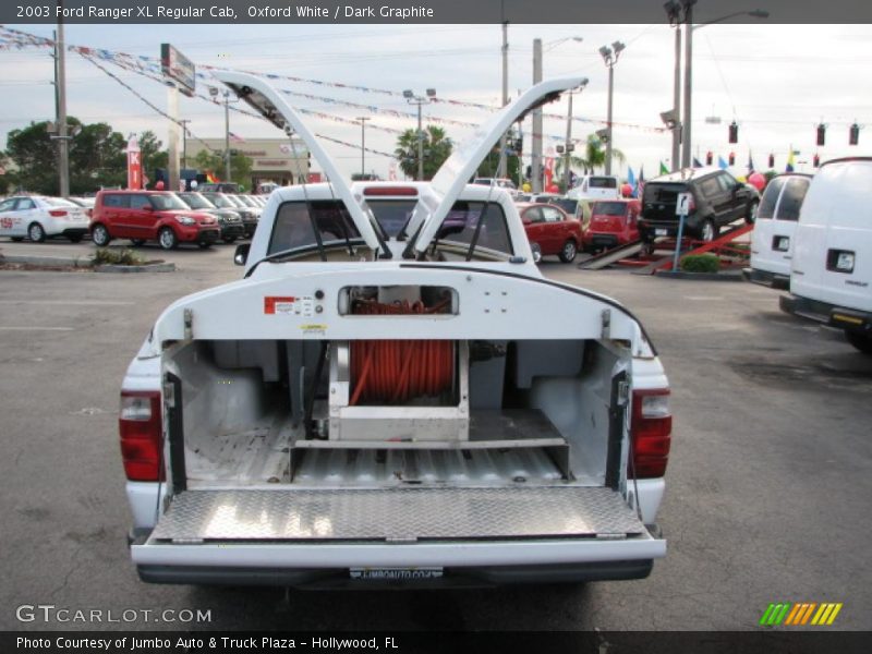 Oxford White / Dark Graphite 2003 Ford Ranger XL Regular Cab