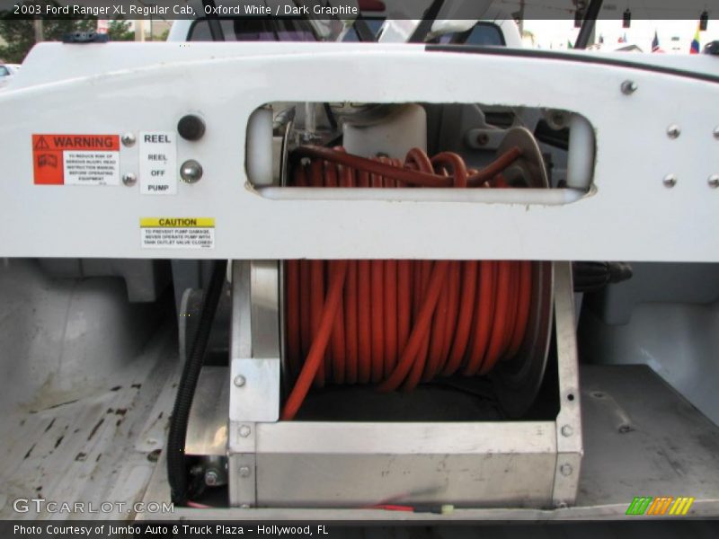 Oxford White / Dark Graphite 2003 Ford Ranger XL Regular Cab