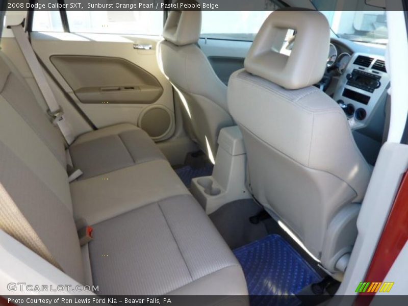 Sunburst Orange Pearl / Pastel Pebble Beige 2008 Dodge Caliber SXT