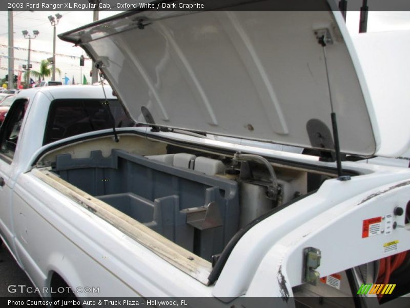 Oxford White / Dark Graphite 2003 Ford Ranger XL Regular Cab
