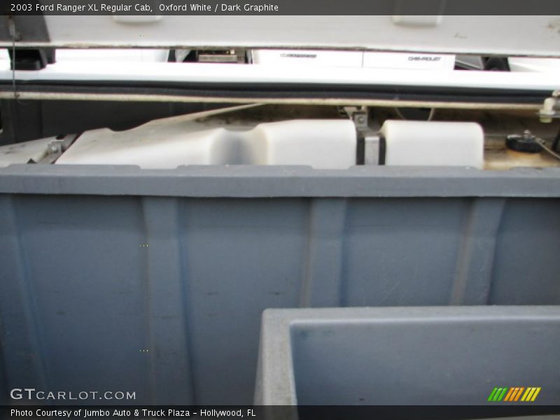 Oxford White / Dark Graphite 2003 Ford Ranger XL Regular Cab