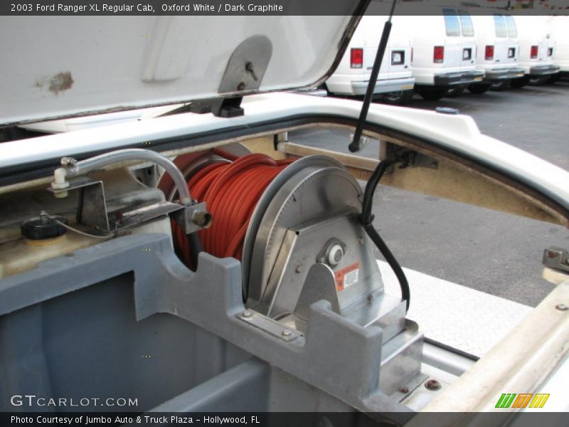 Oxford White / Dark Graphite 2003 Ford Ranger XL Regular Cab