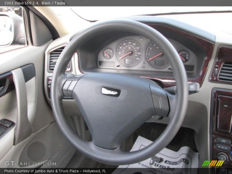 Black / Taupe 2001 Volvo S60 2.4