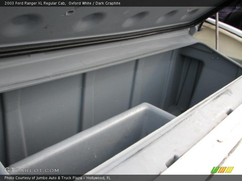Oxford White / Dark Graphite 2003 Ford Ranger XL Regular Cab