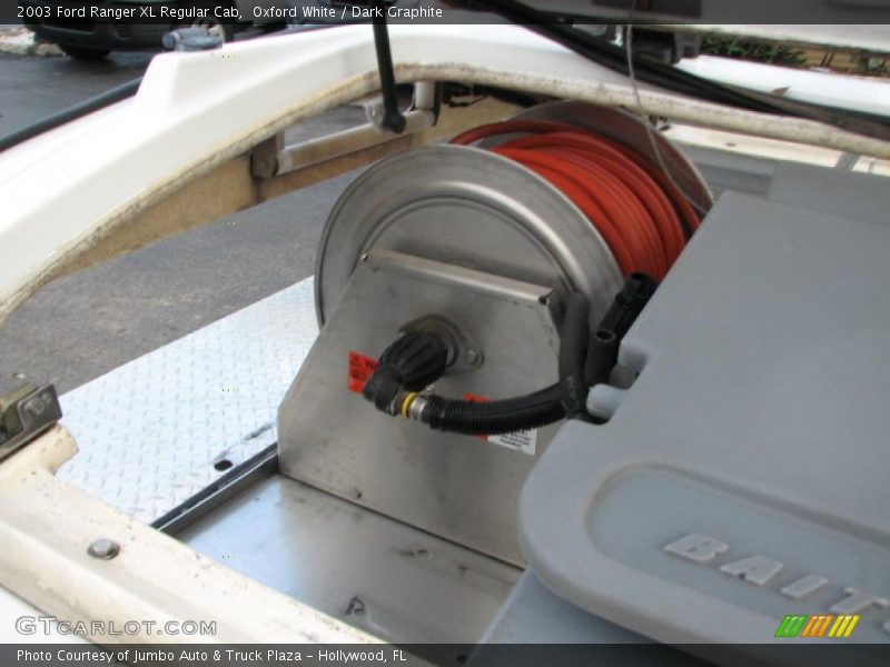 Oxford White / Dark Graphite 2003 Ford Ranger XL Regular Cab