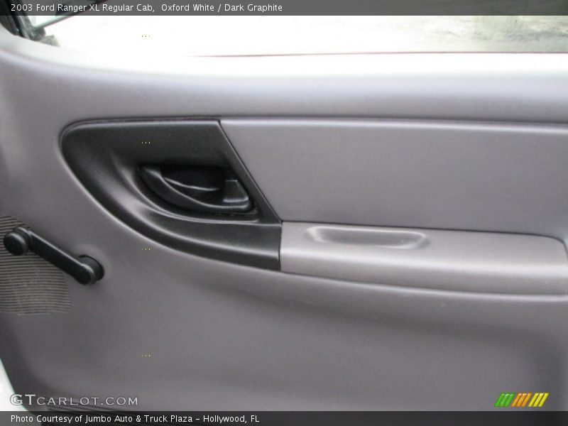 Oxford White / Dark Graphite 2003 Ford Ranger XL Regular Cab