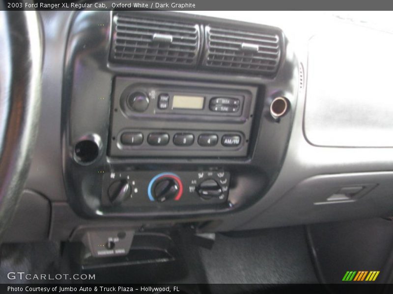 Oxford White / Dark Graphite 2003 Ford Ranger XL Regular Cab