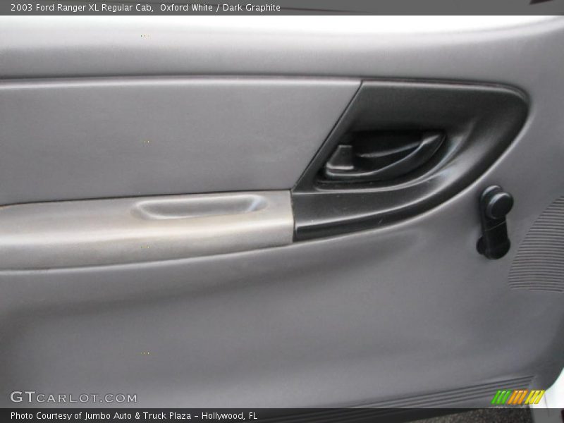 Oxford White / Dark Graphite 2003 Ford Ranger XL Regular Cab