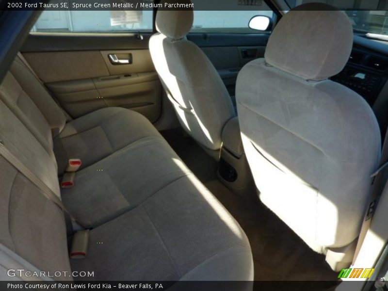 Spruce Green Metallic / Medium Parchment 2002 Ford Taurus SE