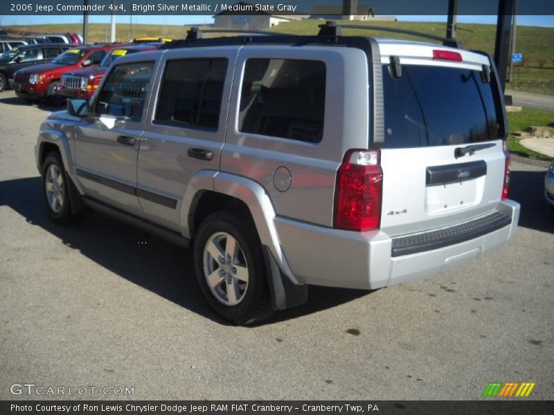 Bright Silver Metallic / Medium Slate Gray 2006 Jeep Commander 4x4