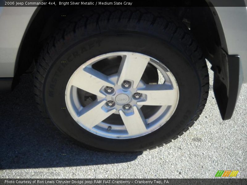 Bright Silver Metallic / Medium Slate Gray 2006 Jeep Commander 4x4