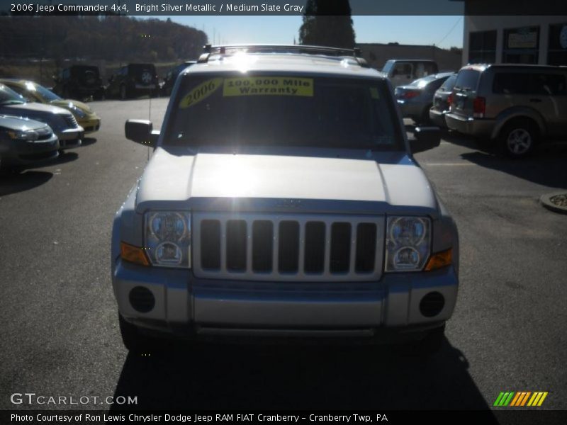 Bright Silver Metallic / Medium Slate Gray 2006 Jeep Commander 4x4