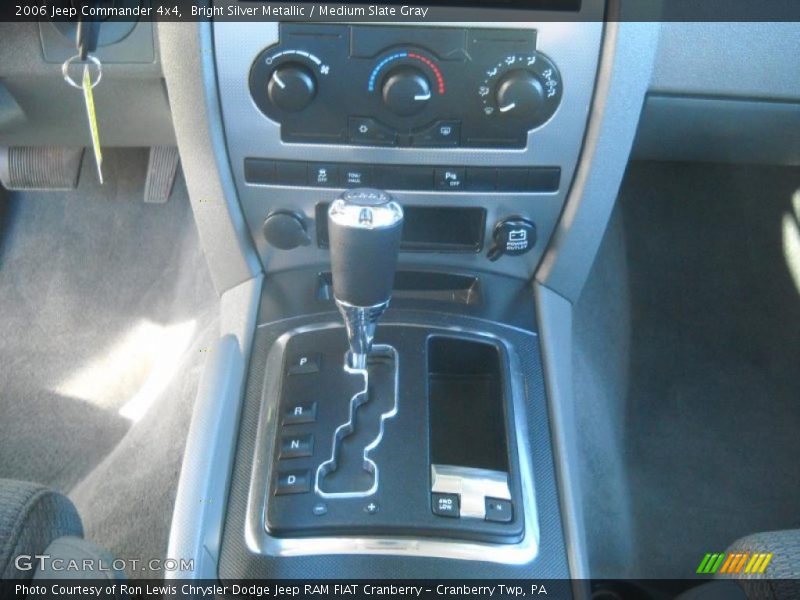 Bright Silver Metallic / Medium Slate Gray 2006 Jeep Commander 4x4