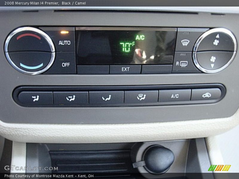 Black / Camel 2008 Mercury Milan I4 Premier
