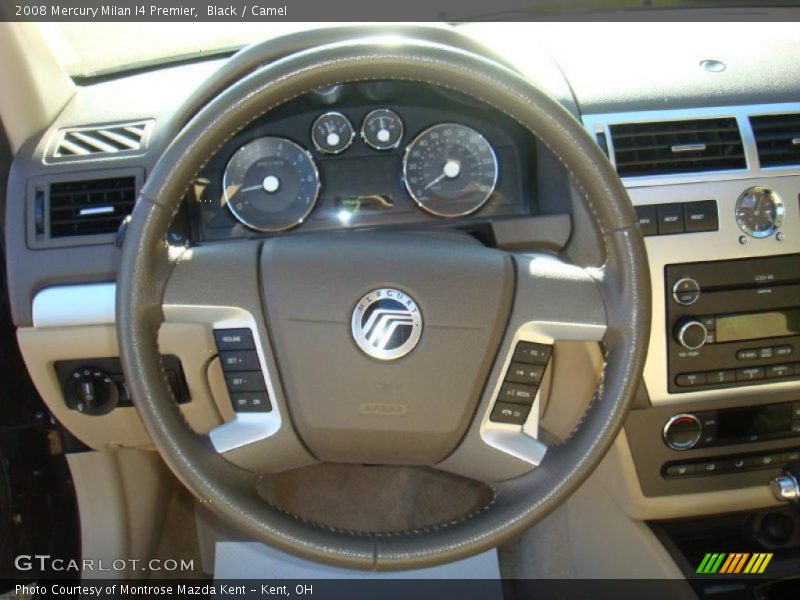 Black / Camel 2008 Mercury Milan I4 Premier