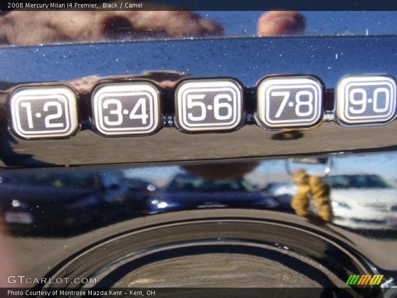 Black / Camel 2008 Mercury Milan I4 Premier
